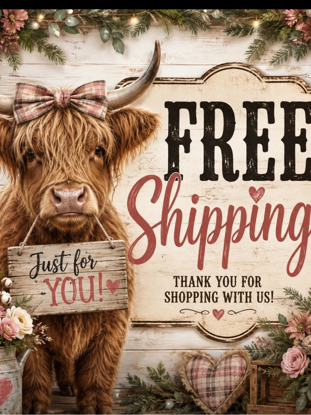 FREE SHIPPING DURING LIVE SHOWS